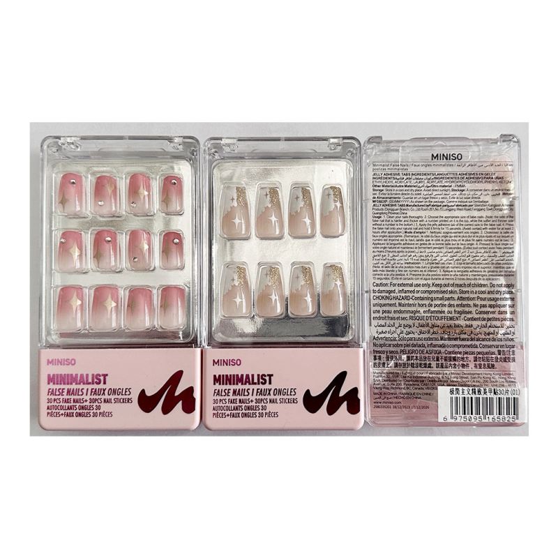 Minimalist Delicate False Nails 30 pieces 01