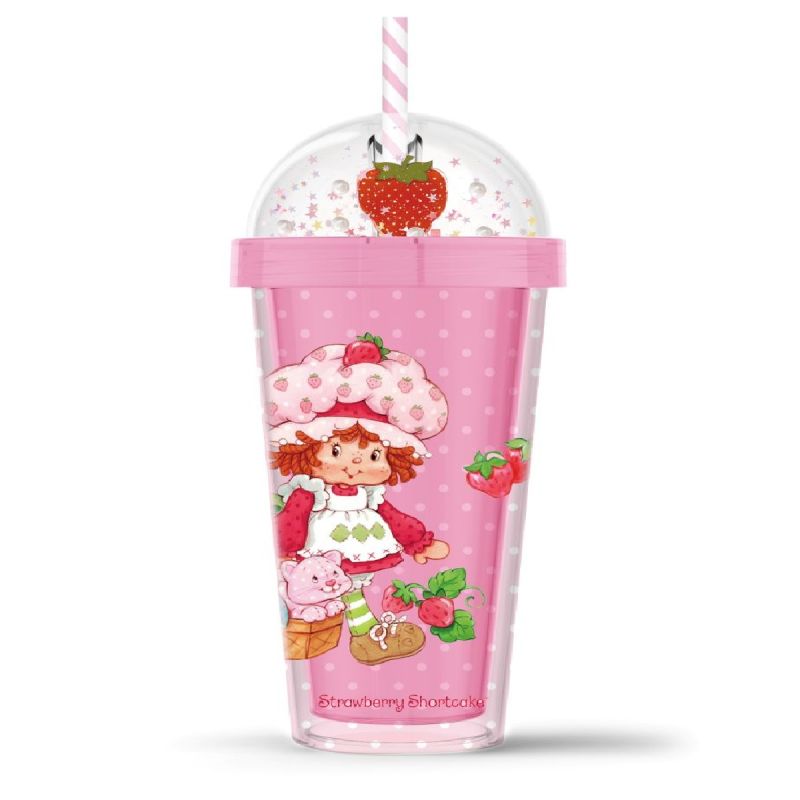 Strawberry Shortcake Pink Tumbler 420ml