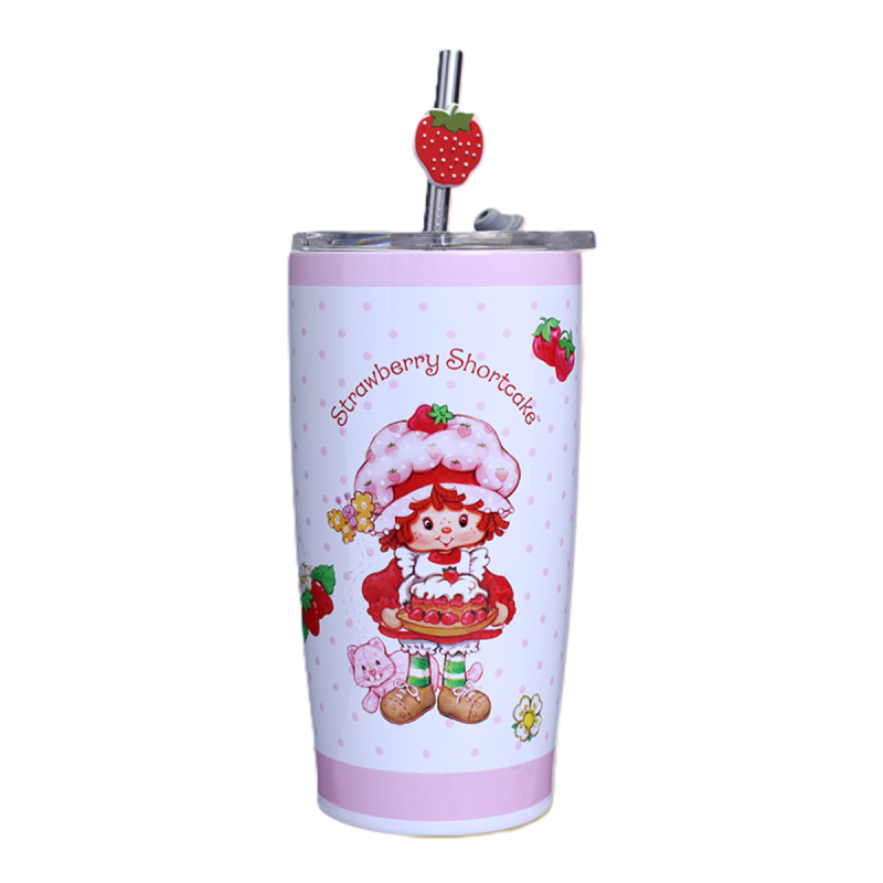 Strawberry Shortcake Stainless Steel Tumbler 530ml