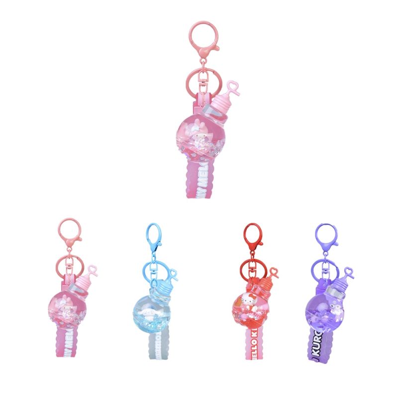 Sanrio Characters Liquid Light Bulb Keychain (Assorted Characters)