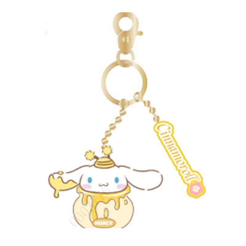 Sanrio Hello Kitty & Friends Cinnamoroll Bee Series LED Light Up Keychain