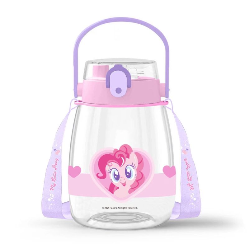 My Little Pony Collection Plastic Water Bottle With Handle & Strap 1300ml