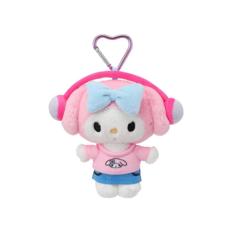 My Melody Citywalk Collection 6in. Headset Plush Pendant