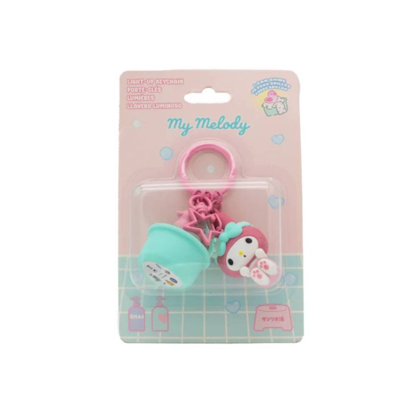 Sanrio My Melody Bath Series Light-up Keychain