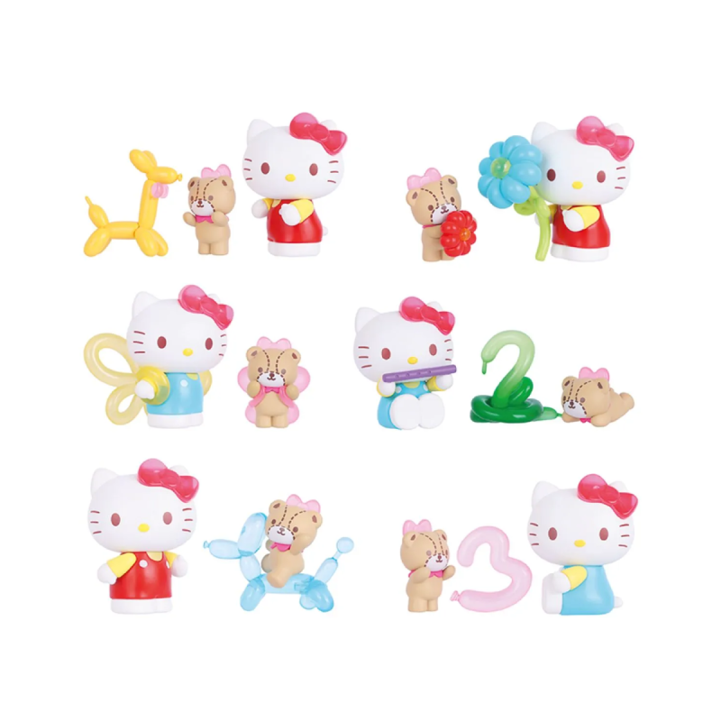  Sanrio Hello Kitty & Friends Balloon Celebration Collection Figure Surprise Blind Box