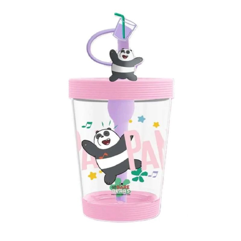 We Bare Bears Panda Seaside Music Festival Tumbler 535ml