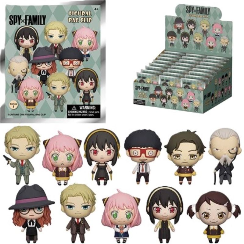 Spy x Family 3D Foam Bag Clip Surprise Bag