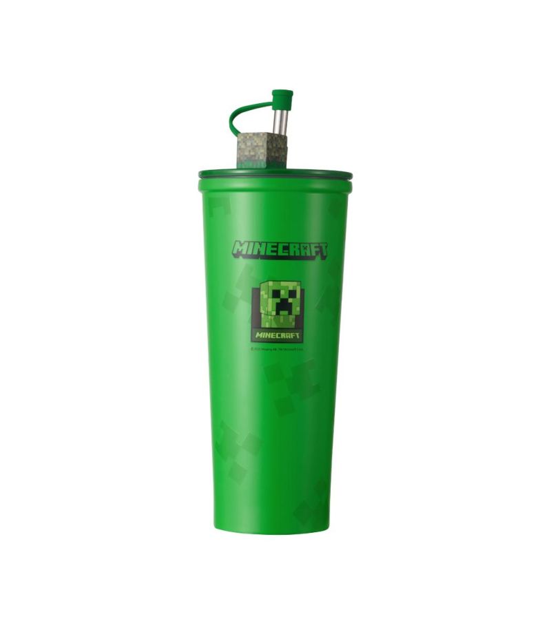 Minecraft Green Steel Tumbler 650ml