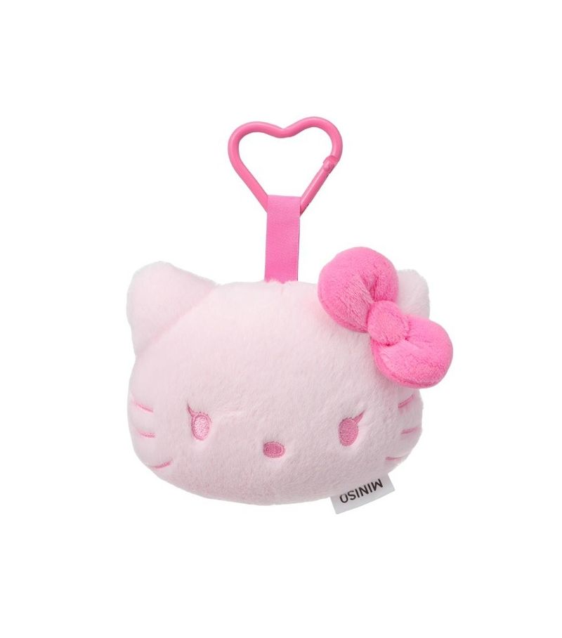 Sanrio Hello Kitty & Friends Hello Kitty Pink Head Shaped Plush Soft Toy Pendant