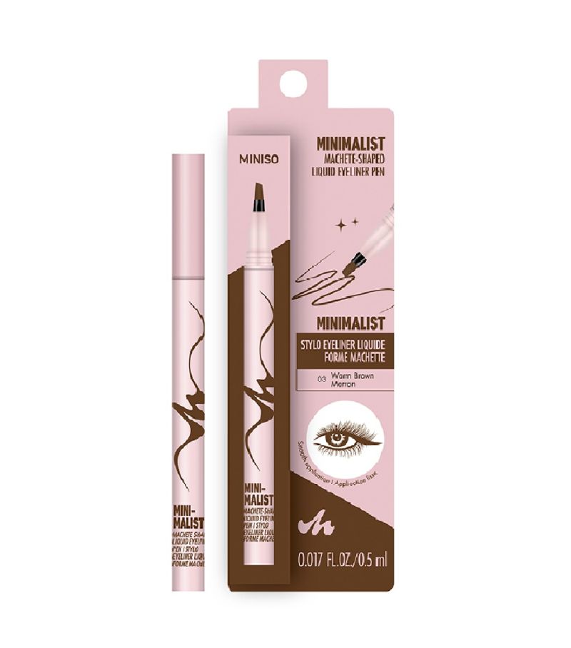 MINISO Smooth Application Eyeliner Pen Brown