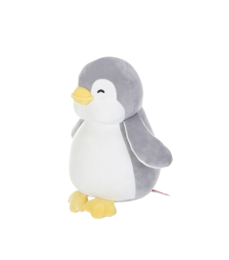 Mini Family PenPen Small Penguin Grey Plush Soft Toy