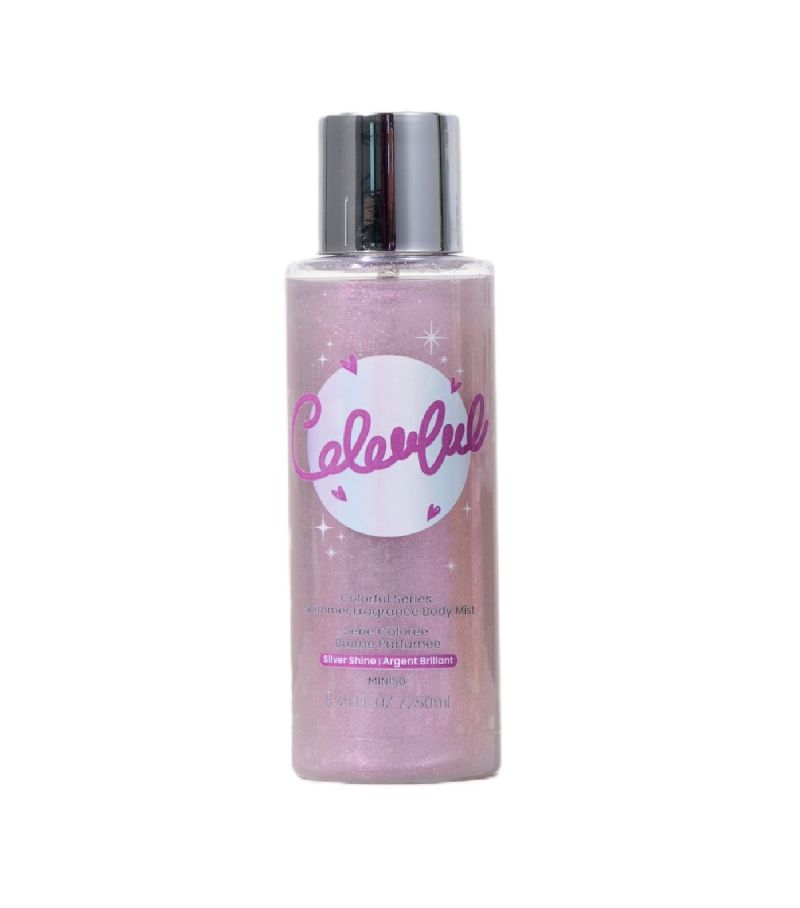 Colorful Series Shimmer Silver Shine Fragrance Body Mist 250ml