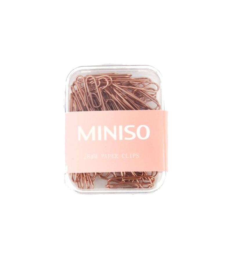 Rose Gold Series Paper Clips (80 Pcs) PDQ