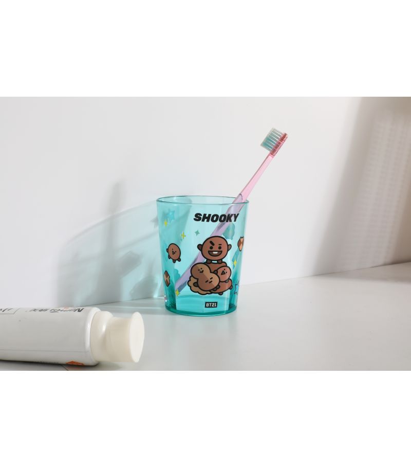 BT21 Collection Shooky Bathroom Cup