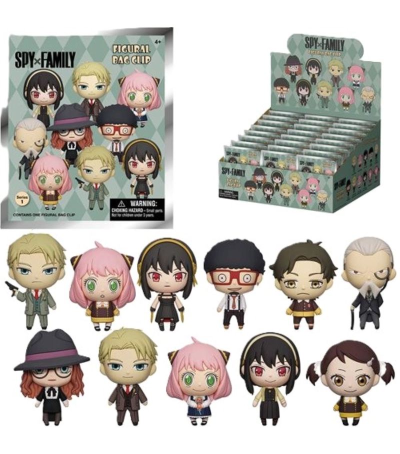 Spy x Family 3D Foam Bag Clip Surprise Bag
