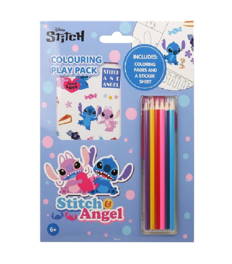 Disney Lilo & Stitch Collection Colouring Set