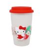 Sanrio Hello Kitty Ceramic Tumbler with Lid and Sleeve 400ml Hello Kitty