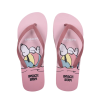 Snoopy Summer Travel Collection Women's Pink Flip-Flops Size 35-36