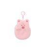 Pink Romance Series Cute Bear Plush Coin Pouch