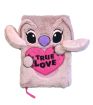 Disney Stitch Collection A5 Plush Hardcover Notebook Stitch