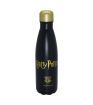 Harry Potter Hogwarts Black & Gold Insulated Water Bottle 500ml