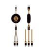 Harry Potter Black 3-in-1 Charging Cable