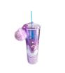 Care Bears Collection Tumbler with Straw 800ml(Purple)