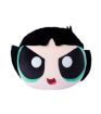 The Powerpuff Girls Buttercup 14 Inch Head Shaped Pillow