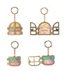 LuLu The Piggy Window Metal Keychain (Assorted Characters)