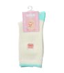 LuLu The Piggy Collection Embroidered Crew Socks 1 Pair Size 4.5-6.5