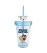 Crayon Shinchan Blue Double Wall Plastic Cup 320ml
