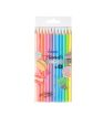 PET Box 12 Colored Pencils(Candy Colors)