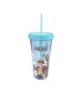 One Piece Classic Collection Double Wall Plastic Tumbler & Straw 420ml