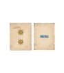 One Piece Collection Retro Metal Button Envelope Book (80 Sheets)