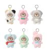 MINISO Gift Bear In The Forest Vinyl Plush Pendant Surprise Blind Box