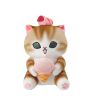 Mofusand Ice Cream Collection Pink Ice Cream Small Plush Soft Toy