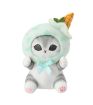 Mofusand Ice Cream Collection Green Hat Small Plush Soft Toy