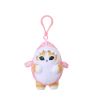 Mofusand Ice Cream Collection Pink Spot Shark Plush Pendant