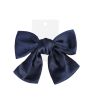 Ribbon Bow - Blue Hair Clip