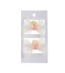 Rose Series Bow Tie Little Hair Claw Clips (2 pcs)
