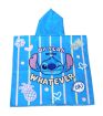 Disney Lilo & Stitch Poncho Hood Bath Towel 