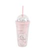 Mikko Collection Mousse Double Wall Tumbler with Straw 480ml