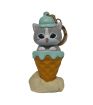 Mofusand Ice Cream Collection Green Ice Cream Pendant