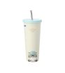 Mofusand Ice Cream Collection Yellow Tumbler & Straw