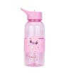 Disney Lilo & Stitch Collection Plastic Bottle with Straw and Sleeve 1000ml Angel