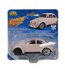 Alloy Car Model 3 Inch Pink Volkswagen Beetle