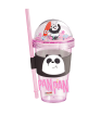 We Bare Bears Panda Seaside Music Festival Glitter Plastic Tumbler 420ml