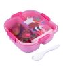 We Bare Bears Seaside Music Festival 3 Compartment Bento Box 1200ml