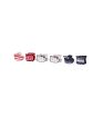 Sanrio Hello Kitty & Friends Classic Collection Denim Pack Of 6 Small Claw Clips