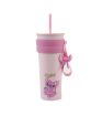 Disney Lilo & Stitch Collection Stainless Steel Tumber with Pendant and Straw 800ml(Angel)